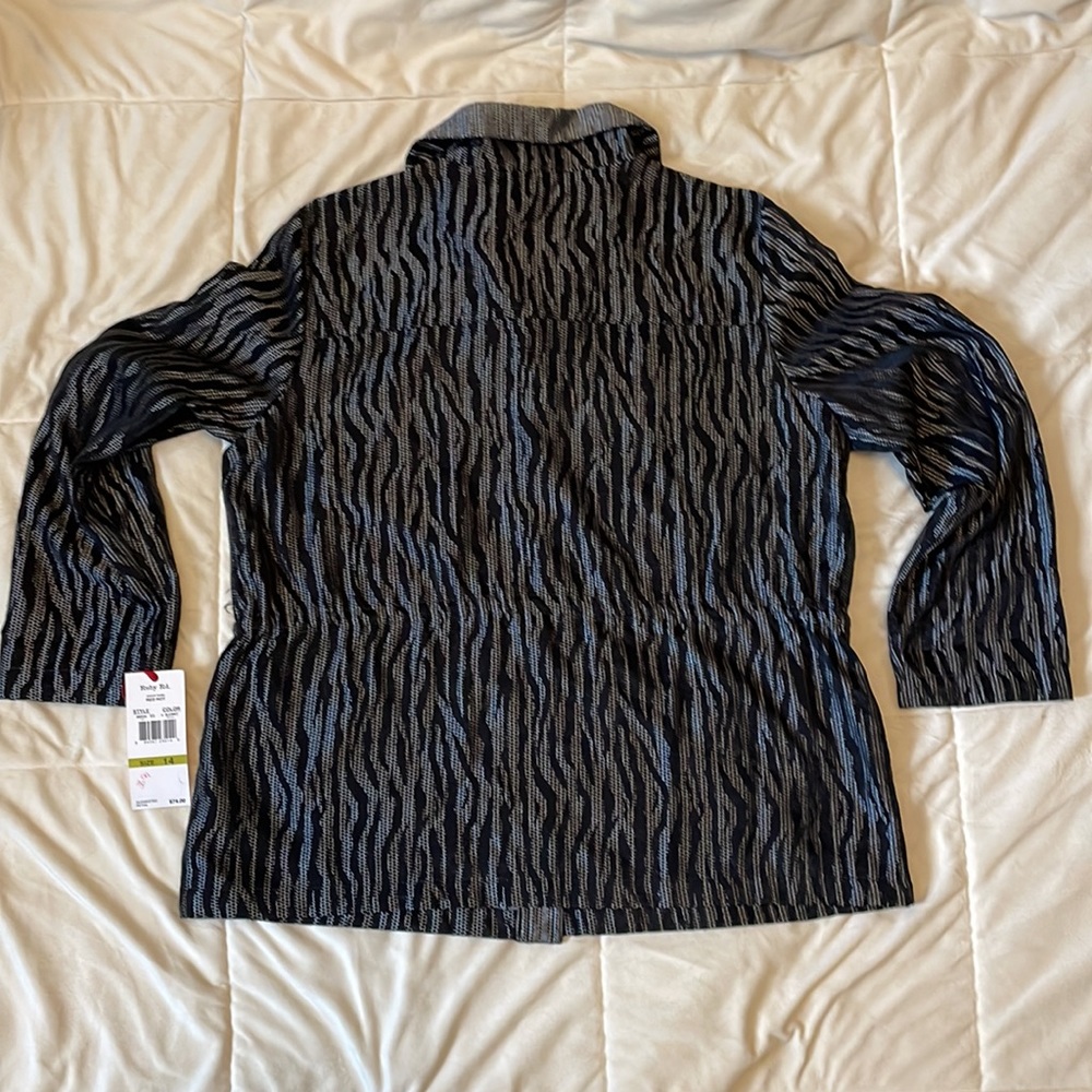 Zebra Print 🦓 Lightweight Jacket, Ruby Rd. - Picture 7 of 7